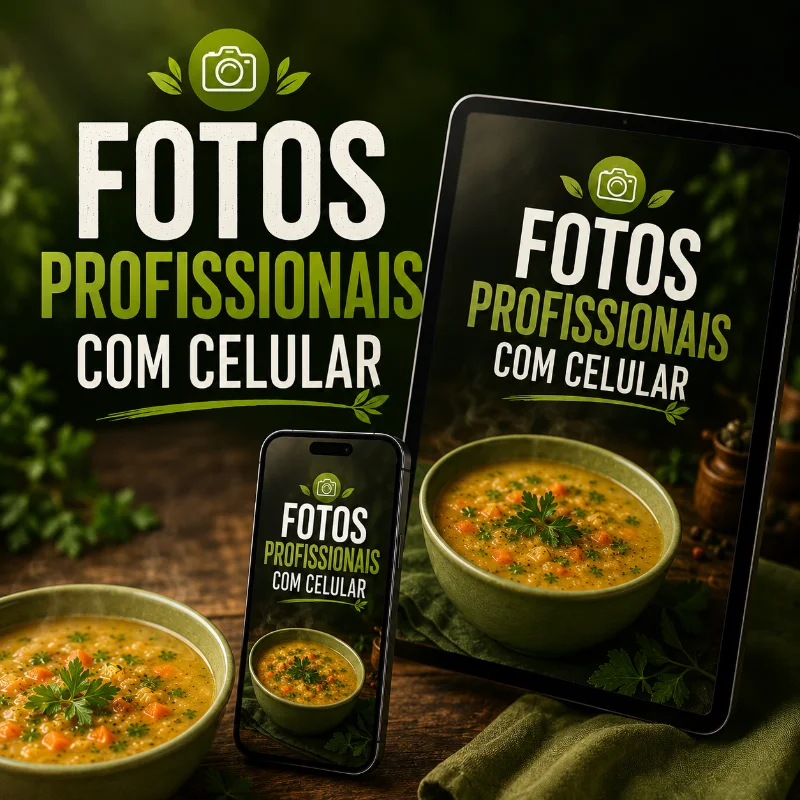 E-book: Faça Fotos Profissionais  com o Celular
