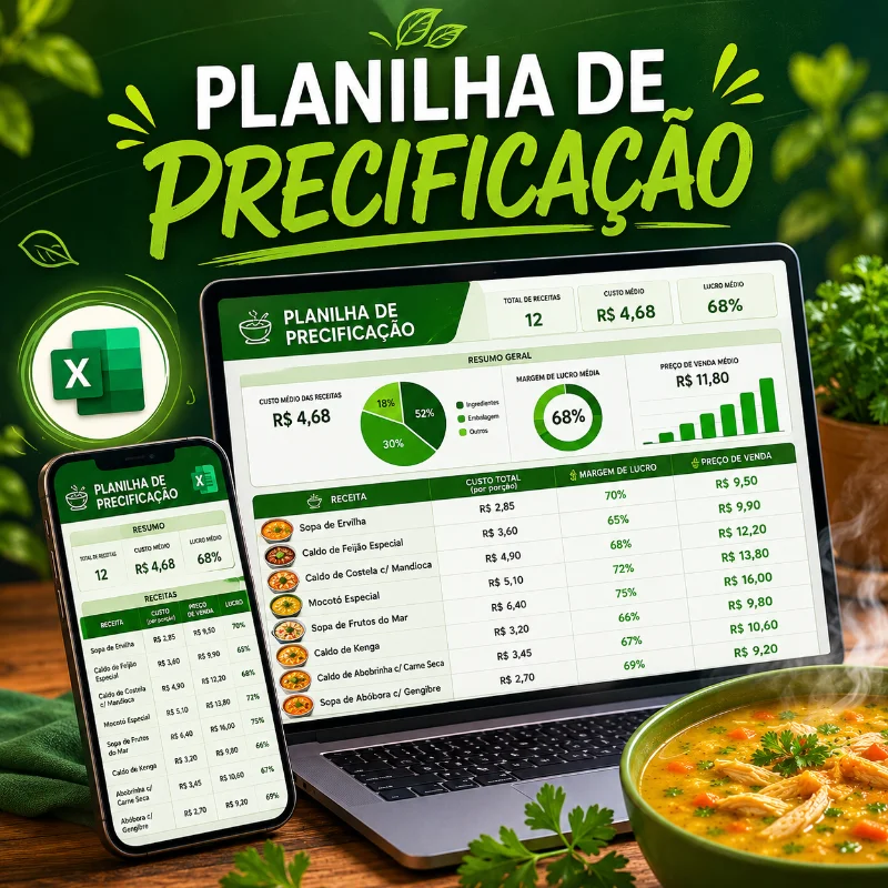 Planilha de Precificação